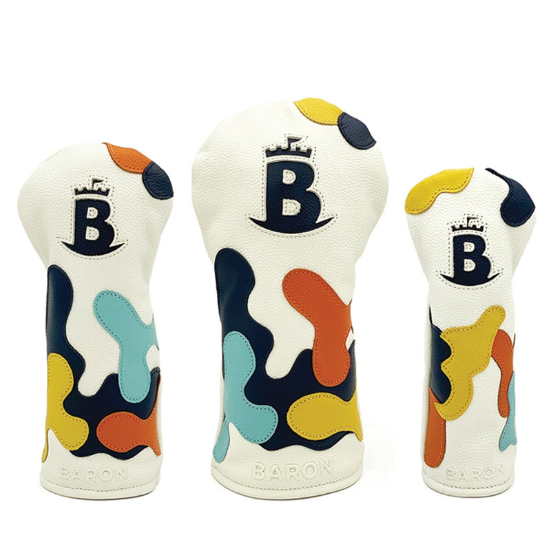 The Baron Patches Golf Club Driver Headcovers