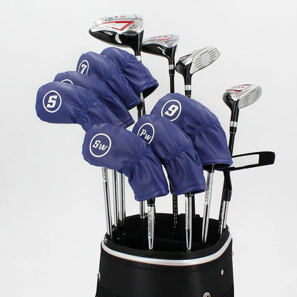 The Golfers Style Revolution: 9 Pcs Golf Headcovers for Irons