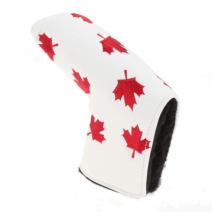 The Red Maple Leaf Putter Cover