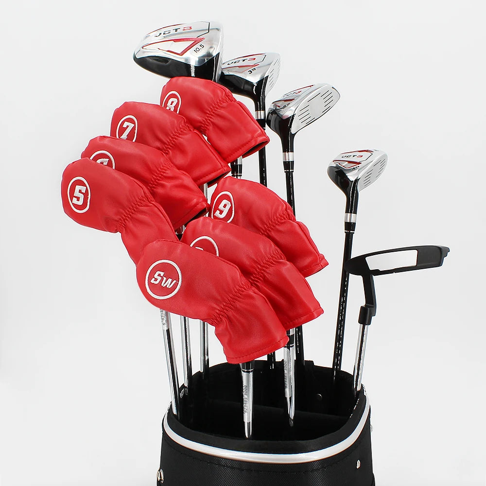 The Golfers Style Revolution: 9 Pcs Golf Headcovers for Irons