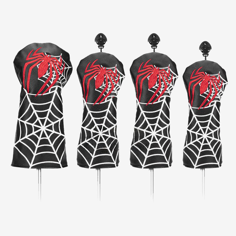 The Red Spider's Web Golf Club Headcovers