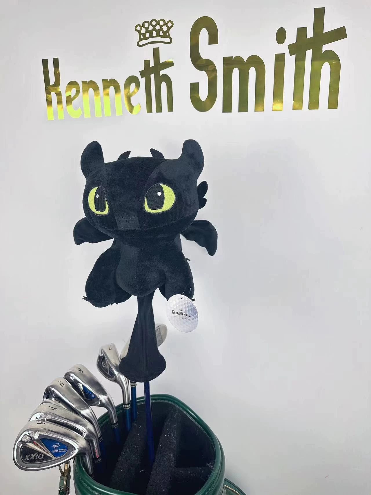 The Night and Toothless Plush Golf Club Covers