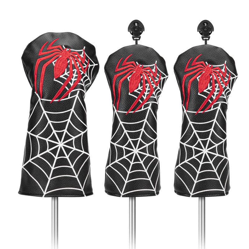 The Red Spider's Web Golf Club Headcovers