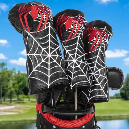 The Red Spider's Web Golf Club Headcovers