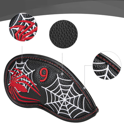 The Red Spider's Web Golf Club Headcovers