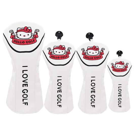 The Hello Golf Club Headcovers