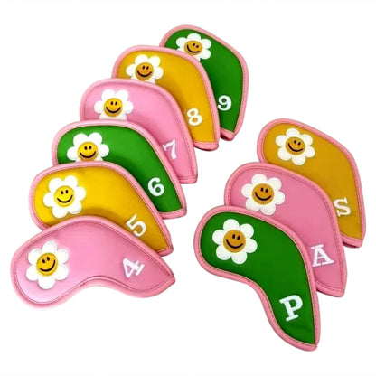 The Iron Daisy 9pc Iron Headcover Set