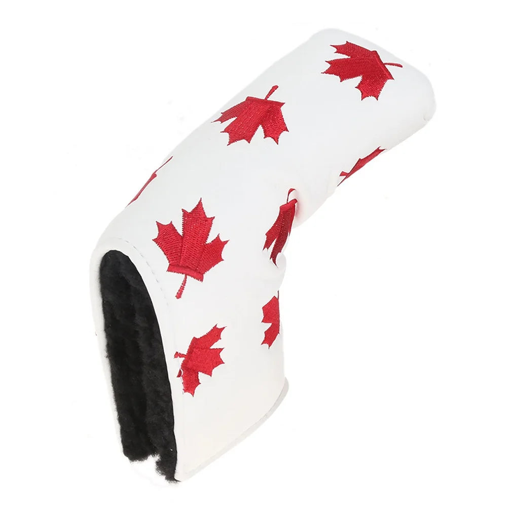 The Red Maple Leaf Putter Cover