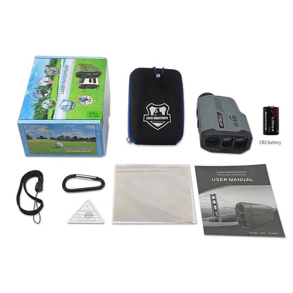 Golf Laser Range Finder with Flag-Lock (Battery Powered)