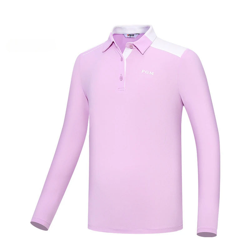 PGM Girls Golf Long Sleeve T Shirts