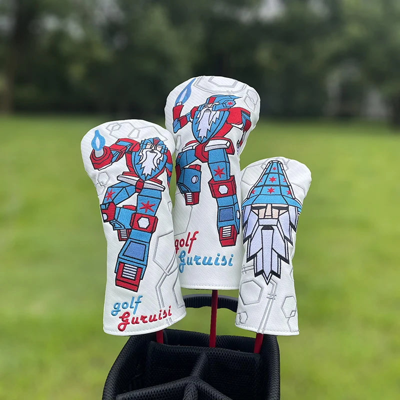 The Mechanical Wizard Golf Club Headcovers