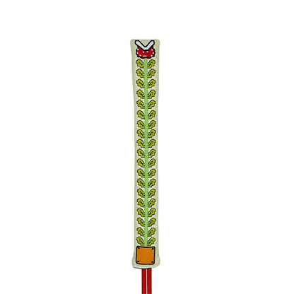 The Piranha Flower Golf Alignment Stick Cover