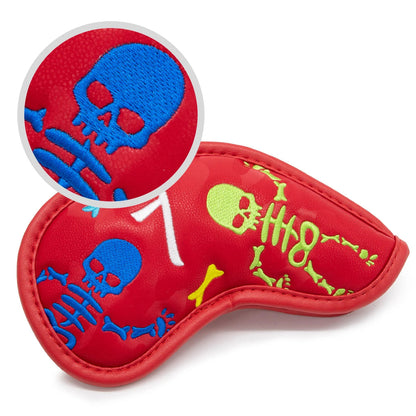 The Red Hot Skeletons Golf Club Headcovers