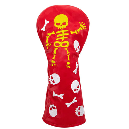 The Red Hot Skeletons Golf Club Headcovers