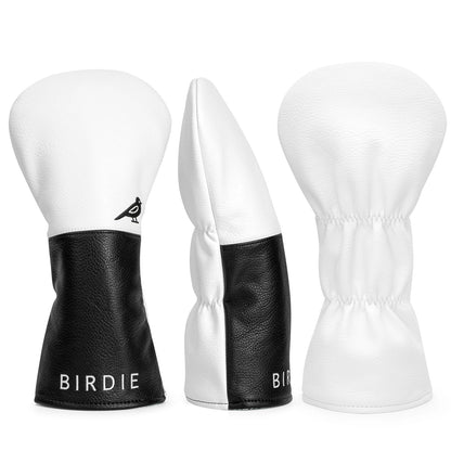 The White and Black Birdies Golf Club Headcovers