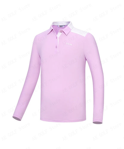 PGM Girls Golf Long Sleeve T Shirts