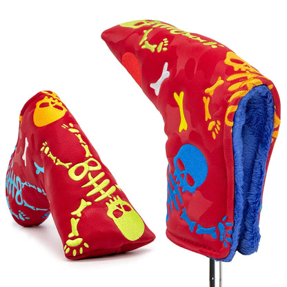 The Red Hot Skeletons Golf Club Headcovers