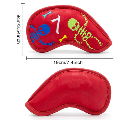 The Red Hot Skeletons Golf Club Headcovers