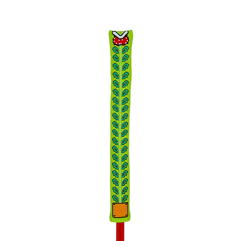 The Piranha Flower Golf Alignment Stick Cover