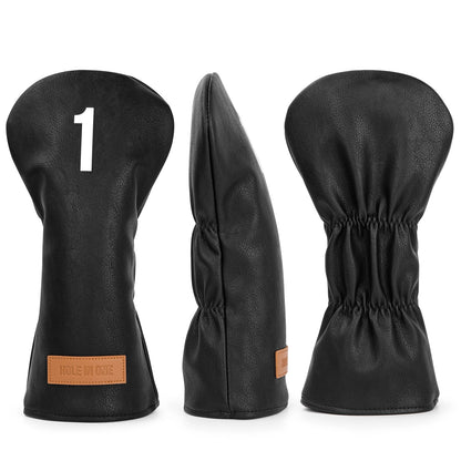 The Black Premiums Golf Headcovers