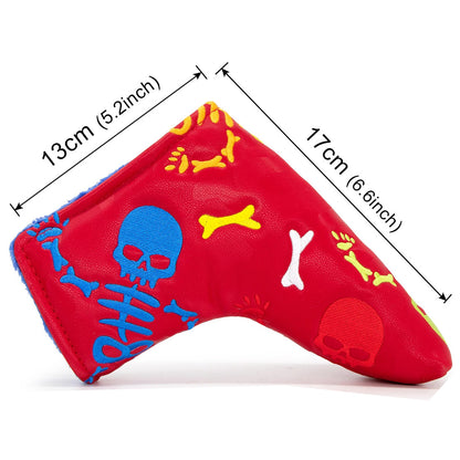 The Red Hot Skeletons Golf Club Headcovers