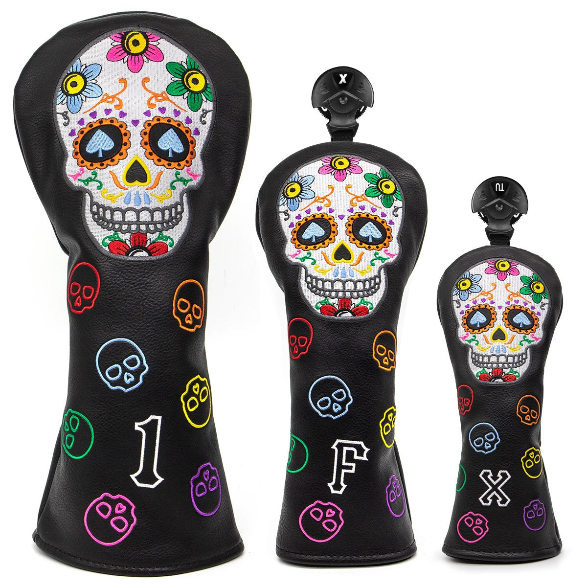 The Colorful Flower Skulls