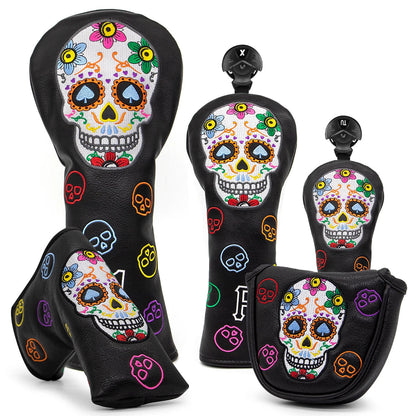 The Colorful Flower Skulls