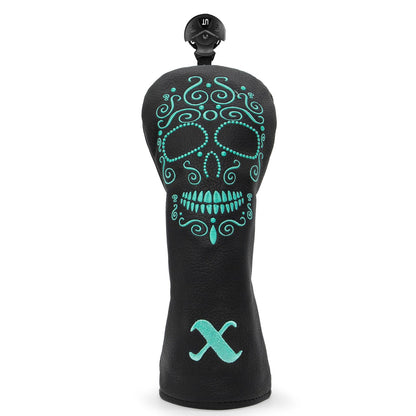 The Green Skull Golf Club Headcover Set