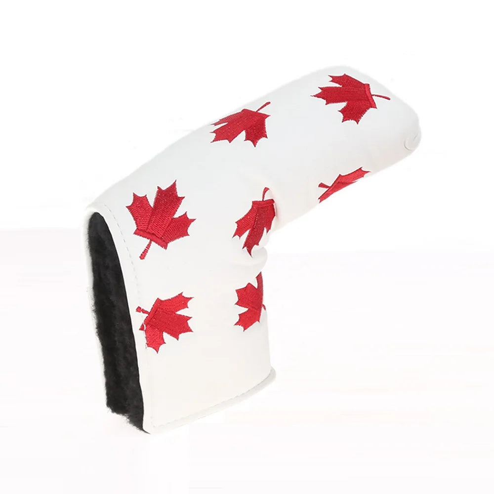 The Red Maple Leaf Putter Cover