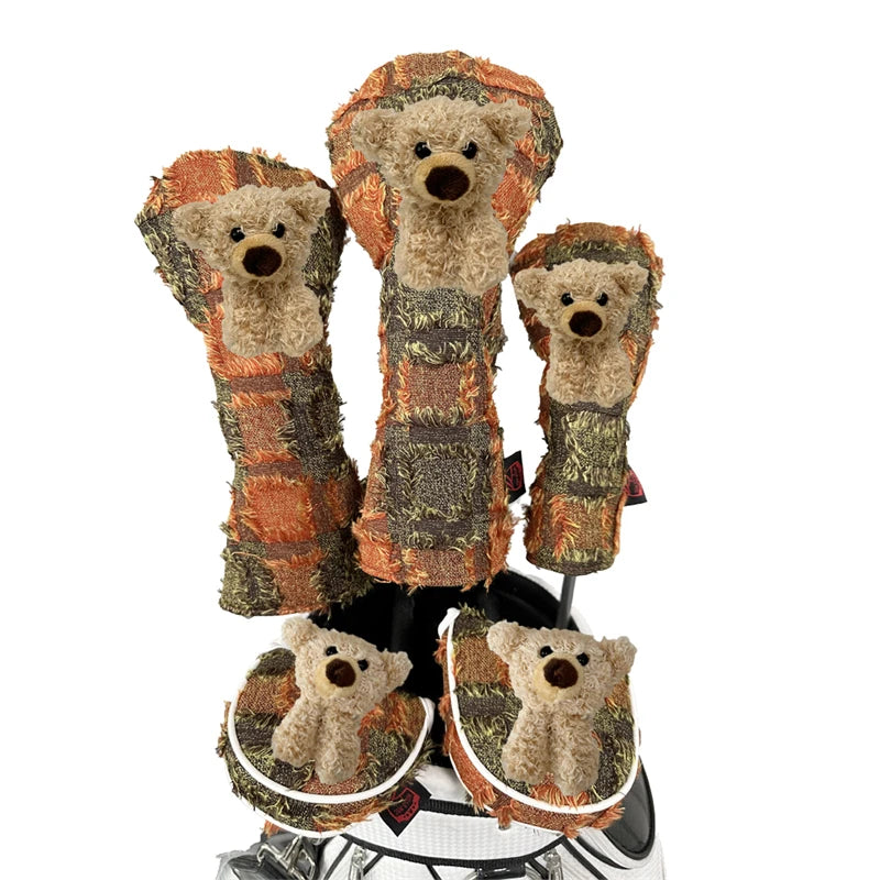 The Fun Kids Golf Club Headcovers for Driver Fairway UT