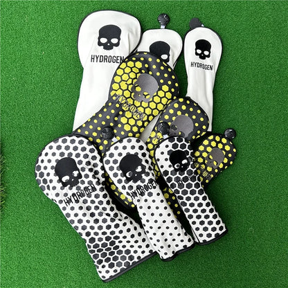 The Hydrogen Skull Golf Club Headcovers