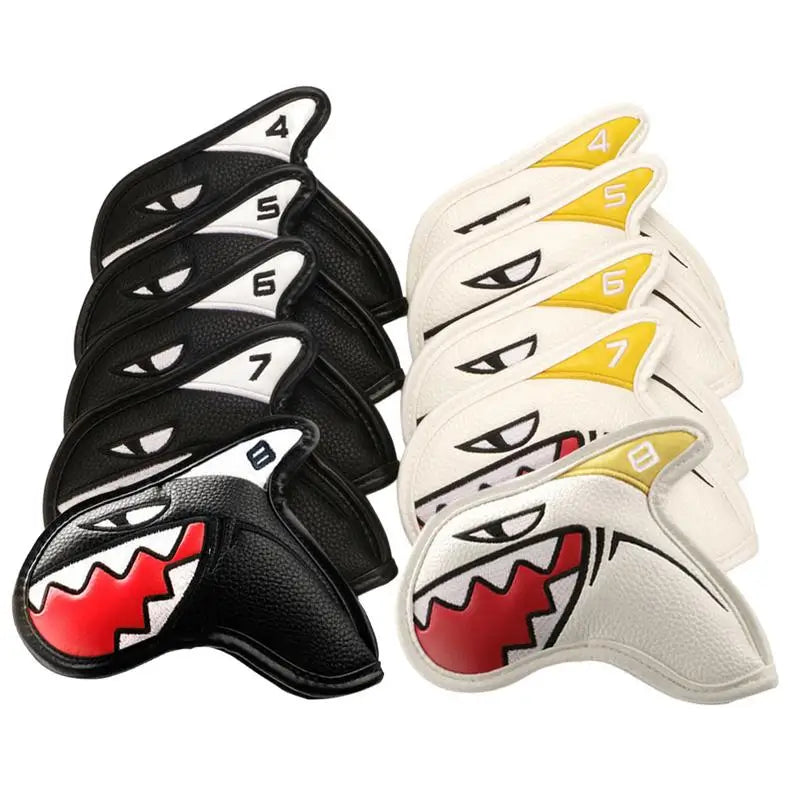 The Bomber Sharks Iron Clubs Headcover Set | Groove Golf Co.