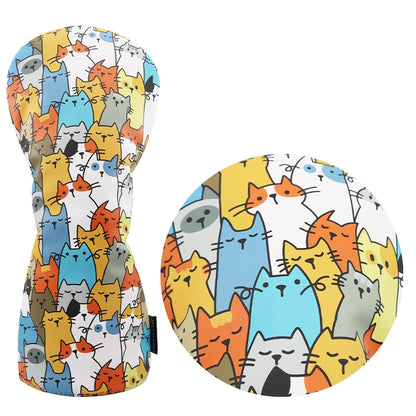 The Graffiti Cat Golf Club Headcovers