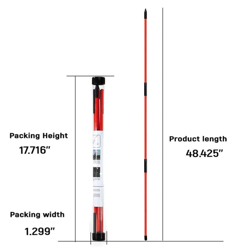 2 Piece Set Golf Alignment Sticks