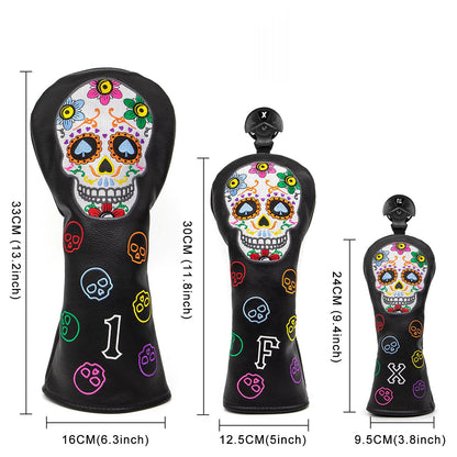 The Colorful Flower Skulls