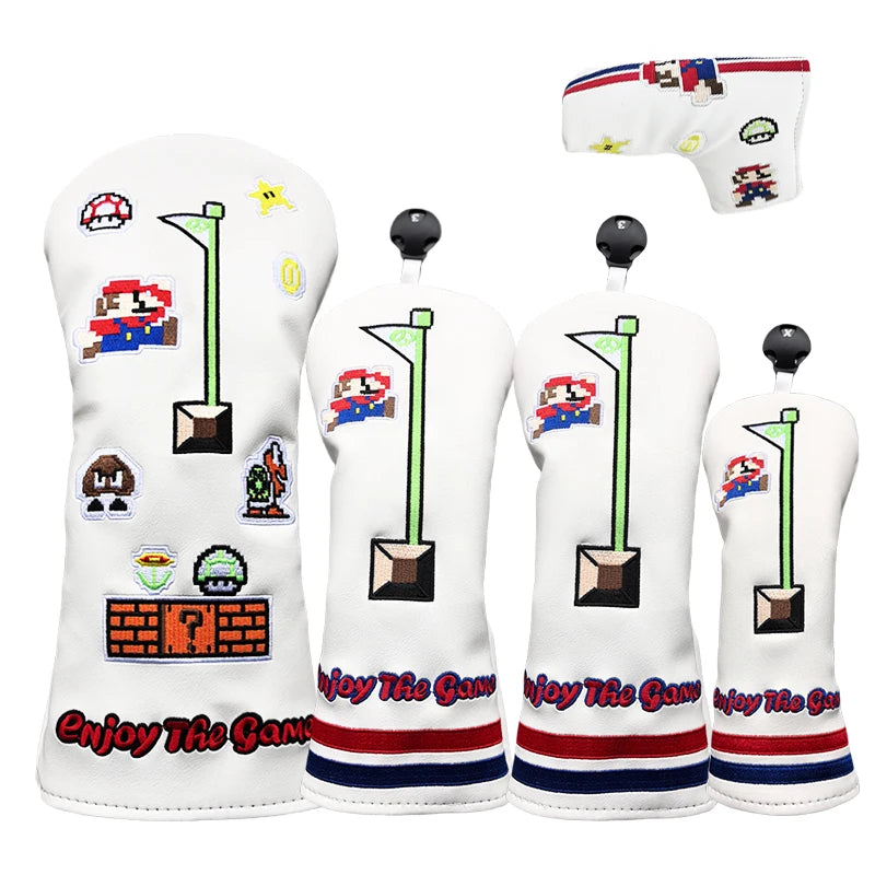 The Classic Game Level UP Golf Club Head Covers