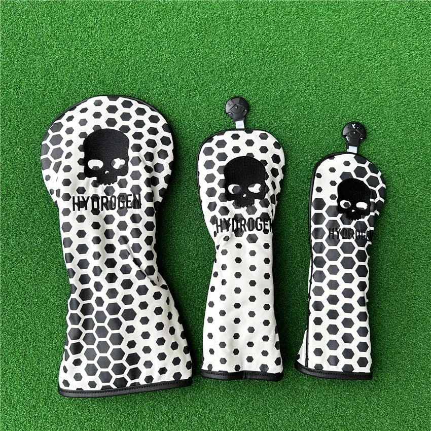 The Hydrogen Skull Golf Club Headcovers