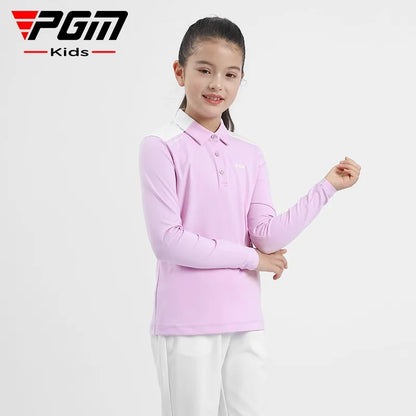 PGM Girls Golf Long Sleeve T Shirts