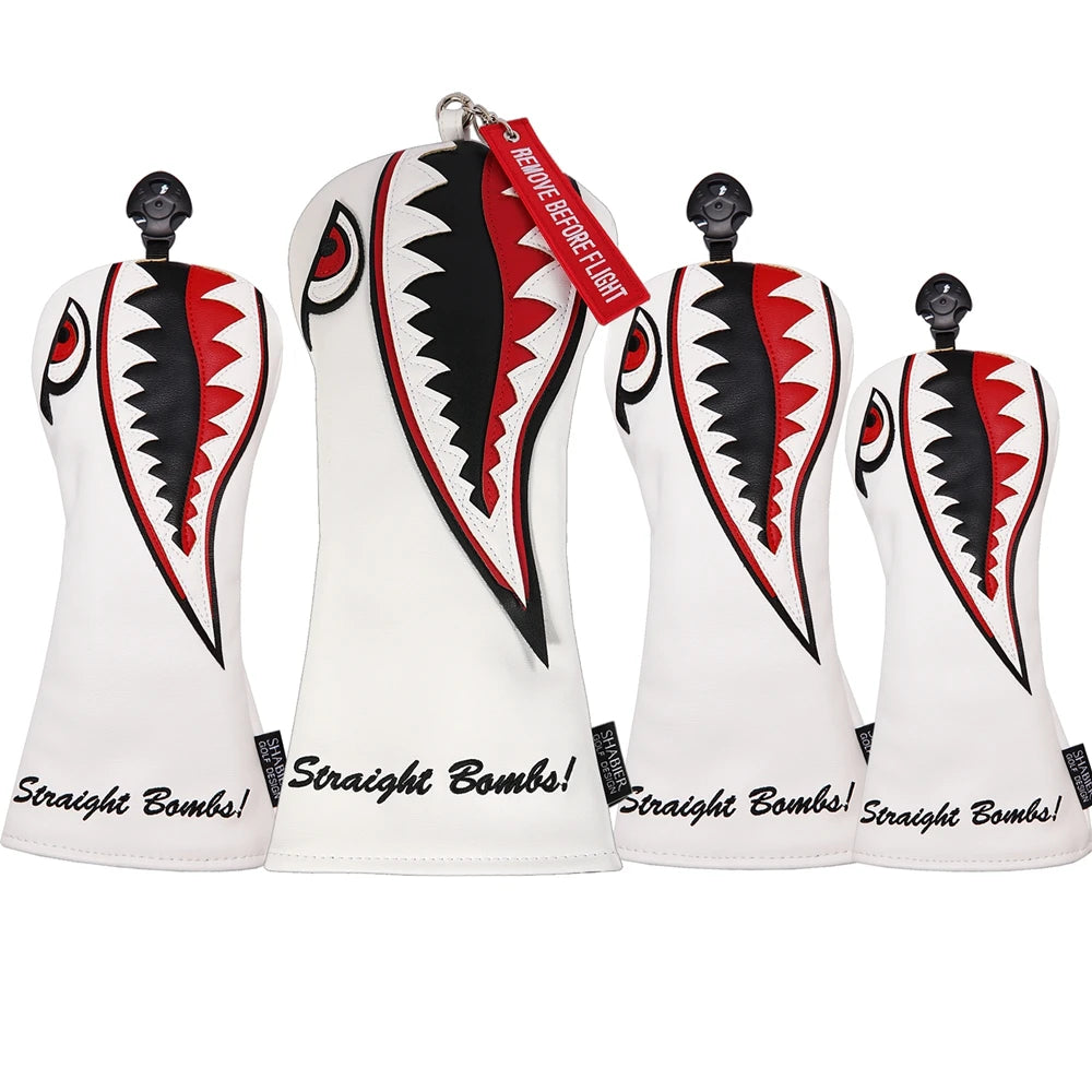 The Bomber Sharks Golf Headcover Collection