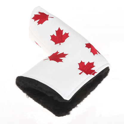 The Red Maple Leaf Putter Cover