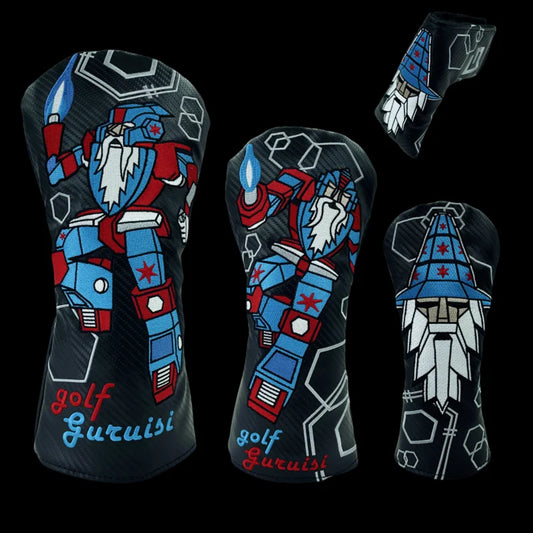 The Mechanical Wizard Golf Club Headcovers