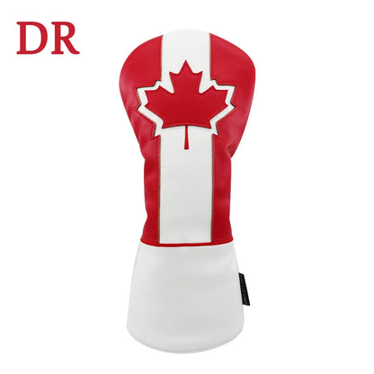 The Red Maple Leaf Golf Club Headcovers