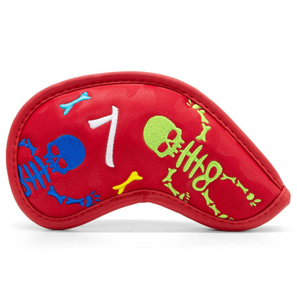 The Red Hot Skeletons Golf Club Headcovers