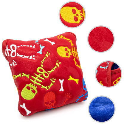 The Red Hot Skeletons Golf Club Headcovers