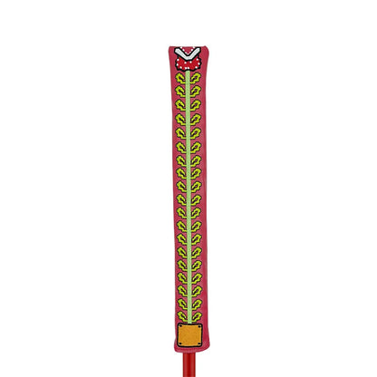 The Piranha Flower Golf Alignment Stick Cover