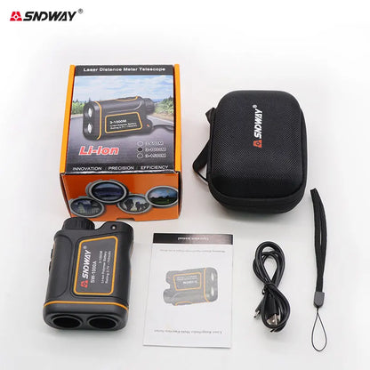 SNDWAY Laser range finder 600m 1000m 1500m (Rechargeable)