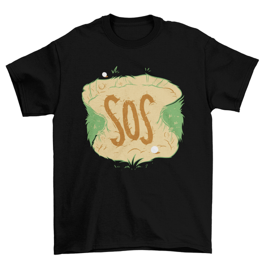 Golfing Bunker SOS T-shirt