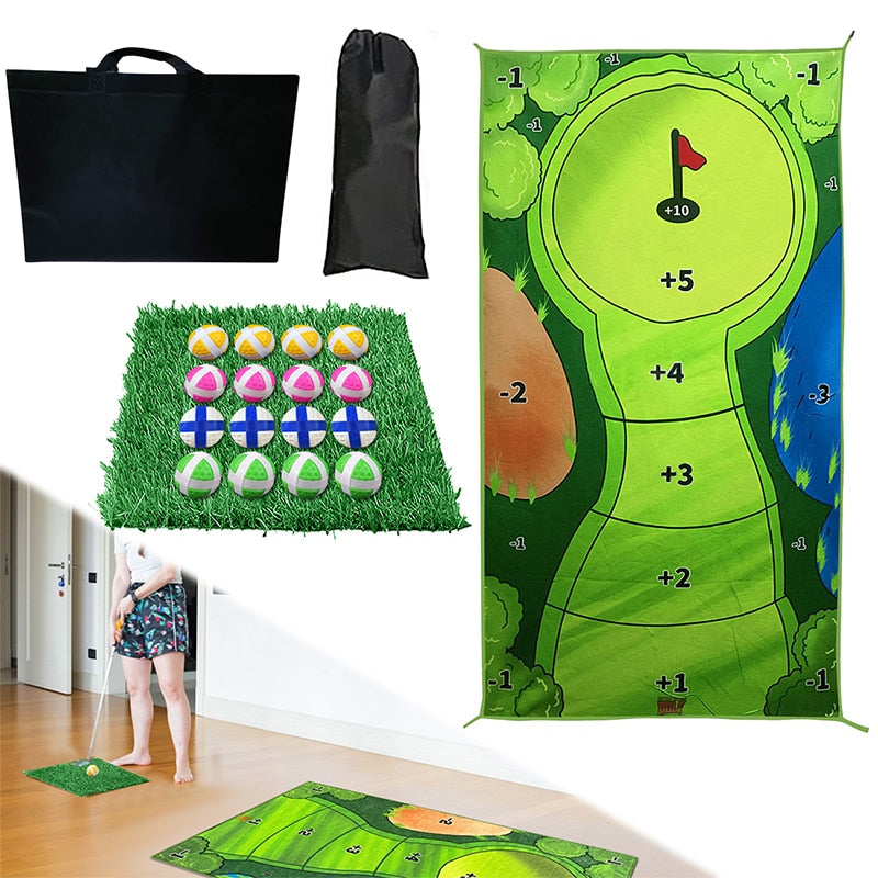 Indoor Casual Golf Game Mat Sets